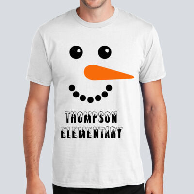Adult T-Shirt - Winter - Snowman  Thumbnail