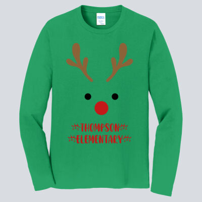 Adult Long Sleeve Shirt - Winter - Reindeer  Thumbnail