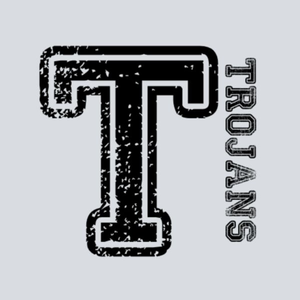 T Distressed - Black Thumbnail