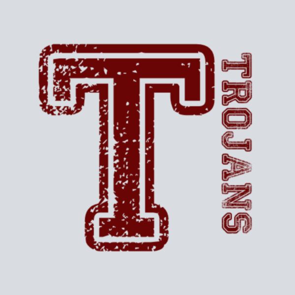 T Distressed - Maroon  Thumbnail