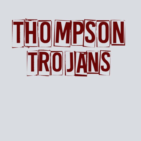 Block Letters - Maroon  Thumbnail