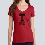 Women's Fan Favorite V Neck Tee - Thompson Thumbnail