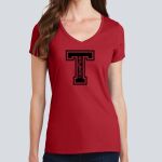 Women's Fan Favorite V Neck Tee - Thompson Thumbnail