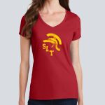 Women's Fan Favorite V Neck Tee - Thompson Thumbnail