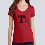 Women's Fan Favorite V Neck Tee - Thompson Thumbnail
