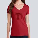 Women's Fan Favorite V Neck Tee - Thompson Thumbnail