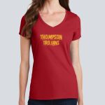 Women's Fan Favorite V Neck Tee - Thompson Thumbnail