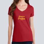 Women's Fan Favorite V Neck Tee - Thompson Thumbnail