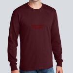 Staff Maroon Long Sleeve Shirt - Thompson Thumbnail