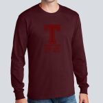 Staff Maroon Long Sleeve Shirt - Thompson Thumbnail