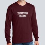 Staff Maroon Long Sleeve Shirt - Thompson Thumbnail